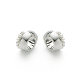 RSNY double pearl earrings - R2170A