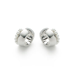 RSNY double pearl earrings - R2170A