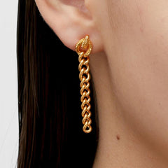 RSNY Double Wear Earring Chain - R2084B