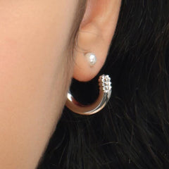 RSNY Double Wear Pearl Earrings - R2087A