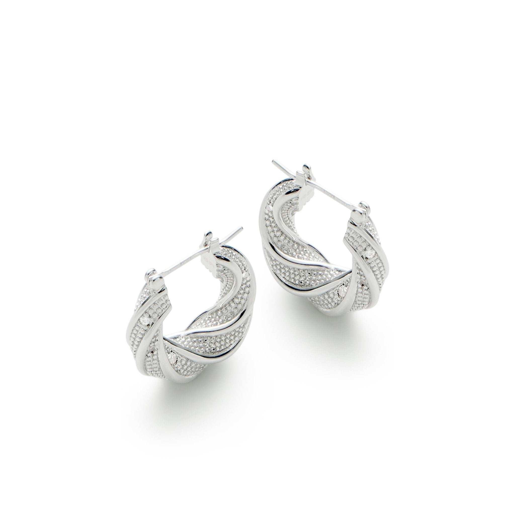 RSNY geometric abstract earrings - R2187A