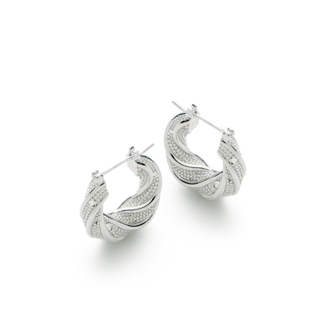 RSNY geometric abstract earrings - R2187A
