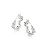 RSNY Geometric Crystal Diamond Earrings - R2240A