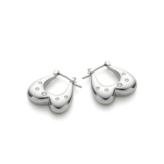 RSNY Geometric Heart Earrings - R2209A