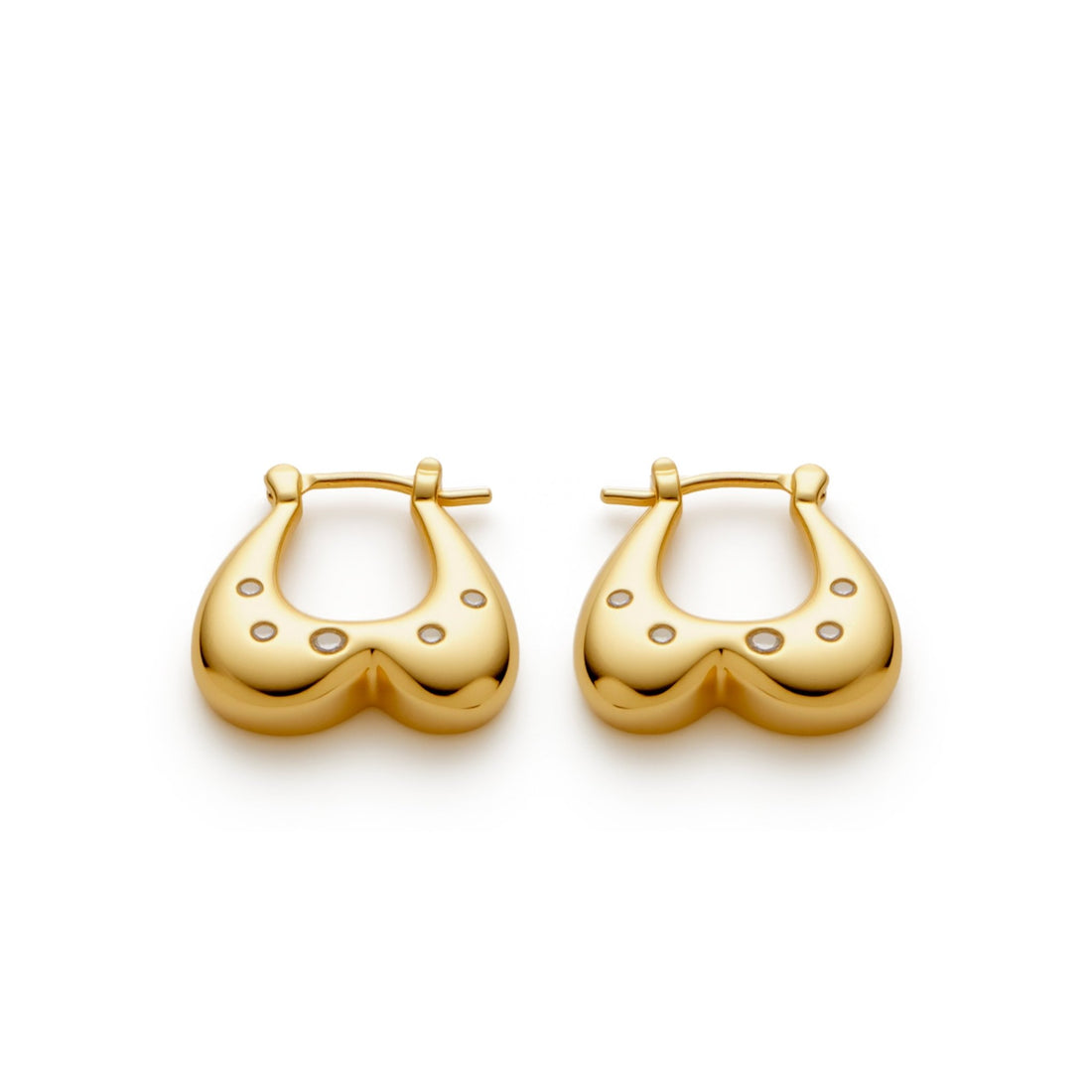 RSNY Geometric Heart Earrings - R2209B