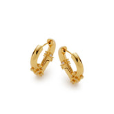 RSNY Geometric Heart Earrings - R2217B