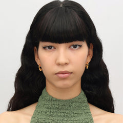 RSNY Geometric Heart Earrings - R2217B