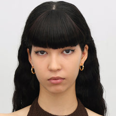 RSNY Geometric Line Earrings - R2239B