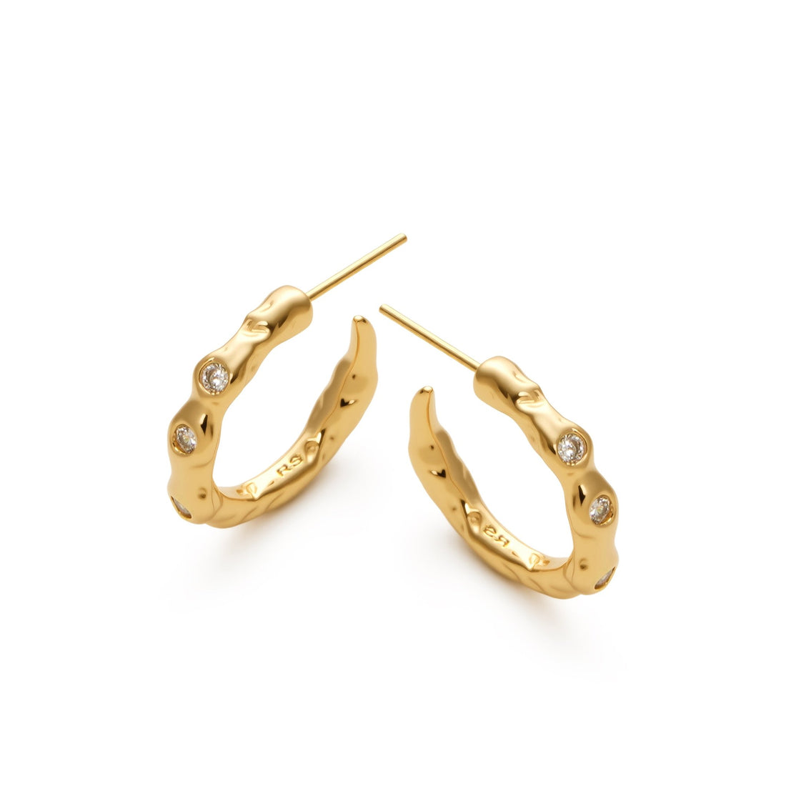 RSNY Geometric Line Earrings - R2239B