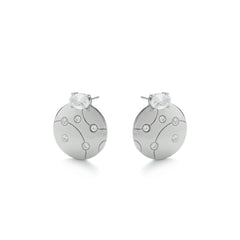 RSNY geometric line stud earrings - R2126A