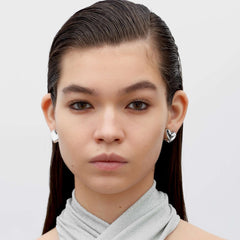 RSNY geometric love stud earrings - R2090A