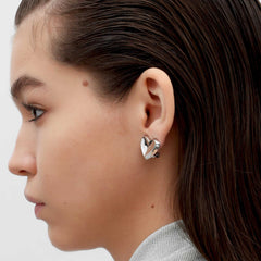 RSNY geometric love stud earrings - R2090A