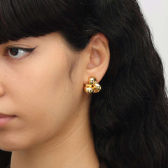 RSNY Geometric Stud Earrings - R2128B