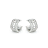 RSNY hollow geometric line earrings - R2102A