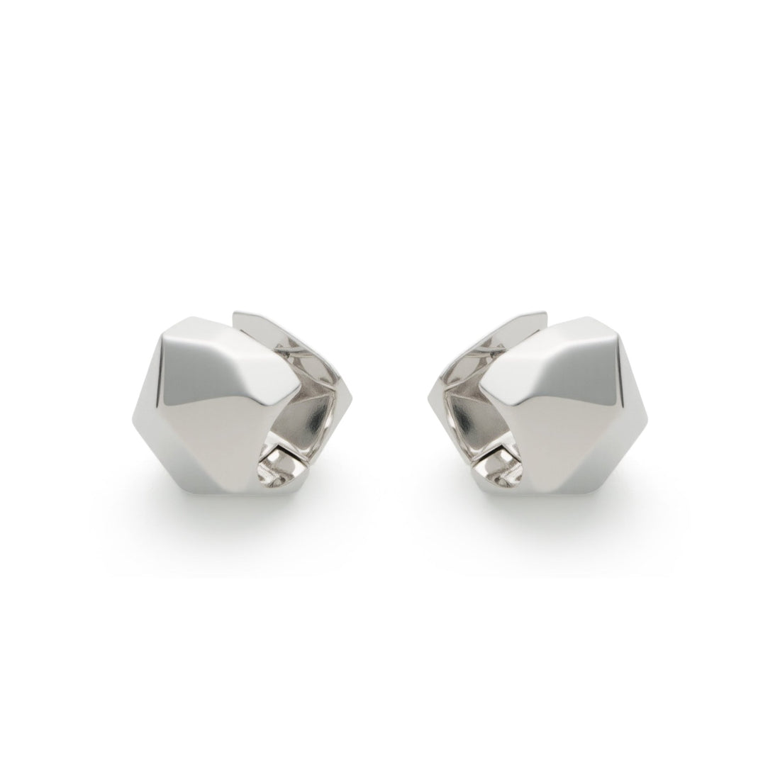 RSNY irregular diamond cut earrings - R2161A