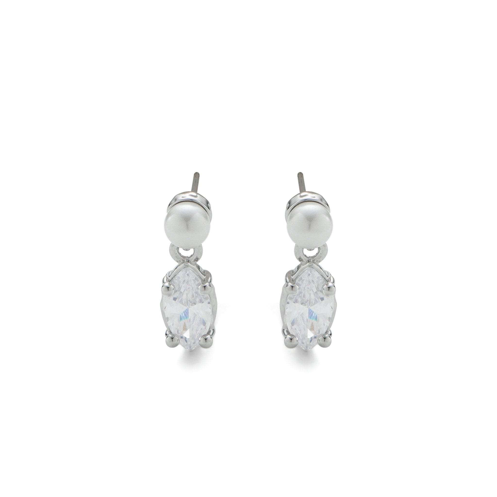 RSNY irregular pearl stud earrings - R2151A