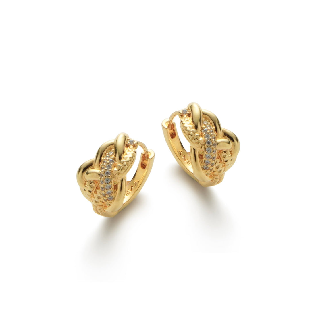 RSNY line shape earrings - R2108B