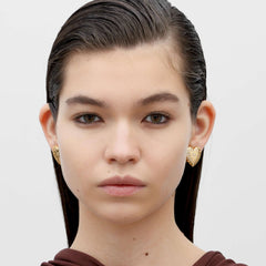 RSNY love diamond stud earrings - R2095B