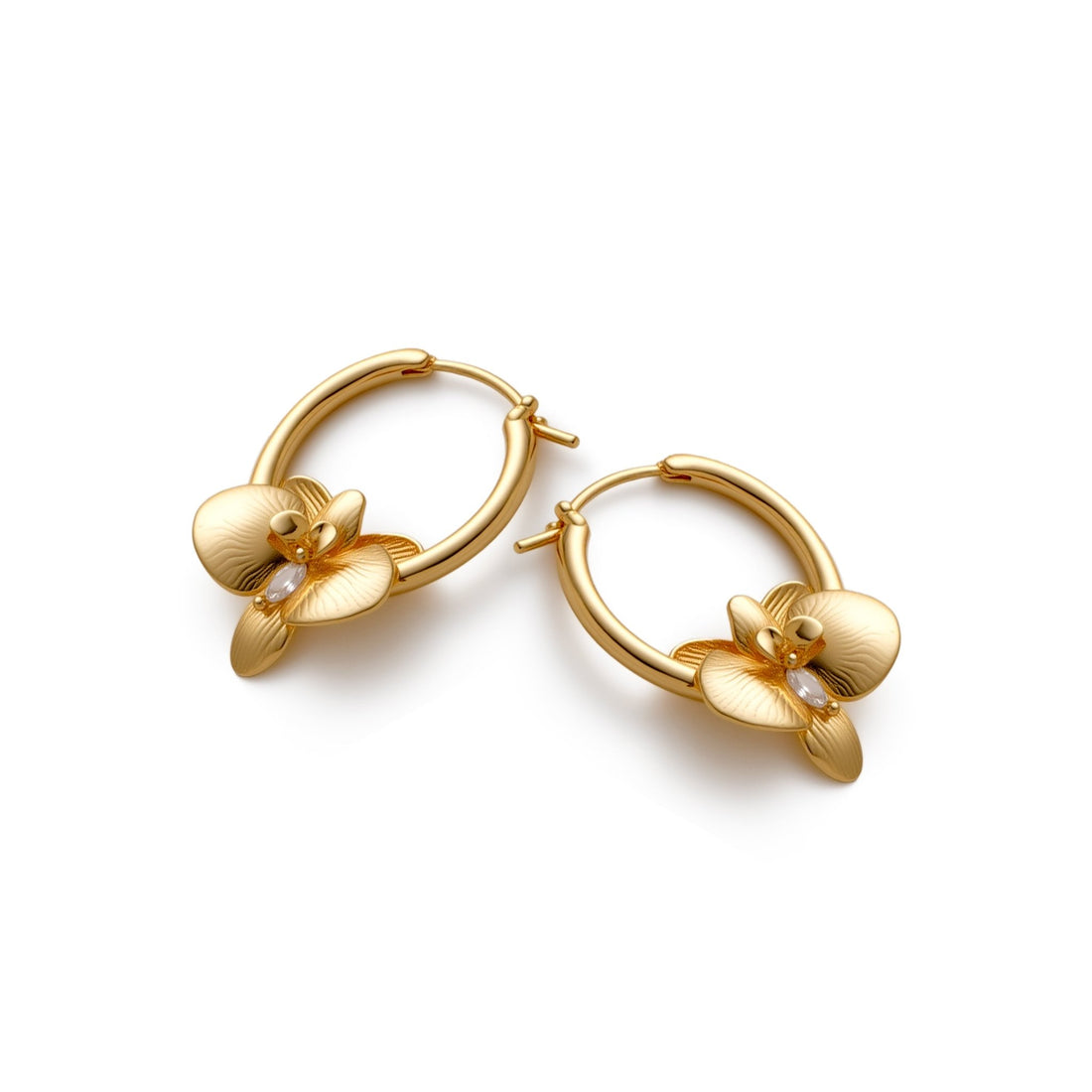 RSNY orchid earrings - R2115B
