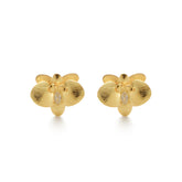RSNY orchid stud earrings - R2114B