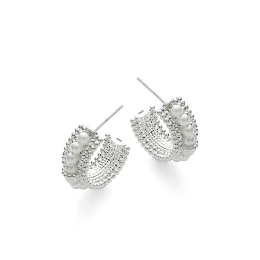 RSNY pearl earrings - R2153A