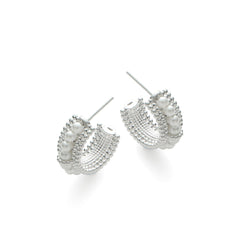 RSNY pearl earrings - R2153A