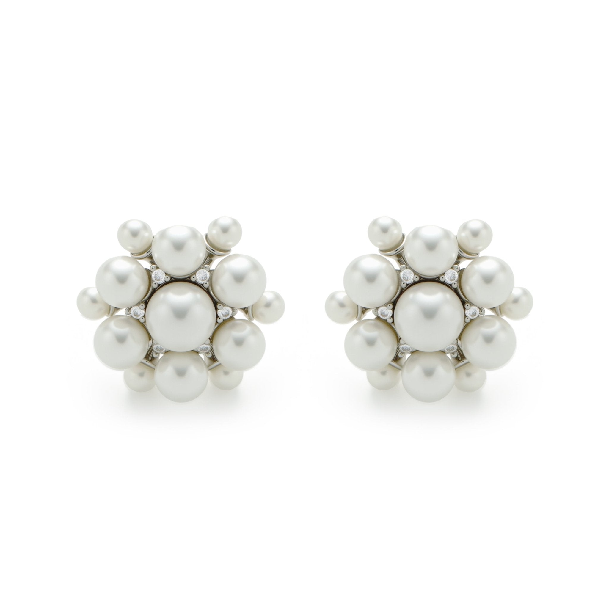 RSNY Pearl Shaped Earrings - R2231A