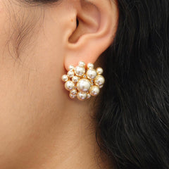 RSNY Pearl Shaped Earrings - R2231B