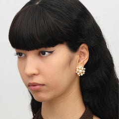 RSNY Pearl Shaped Earrings - R2231B