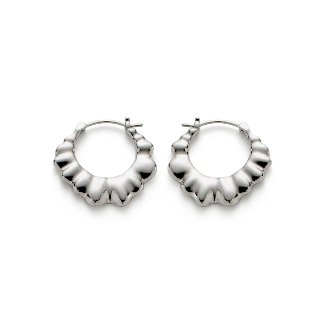 RSNY pleated earrings - R2132A