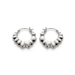 RSNY pleated earrings - R2132A