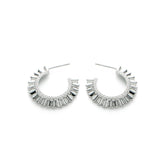 RSNY pleated earrings - R2138A