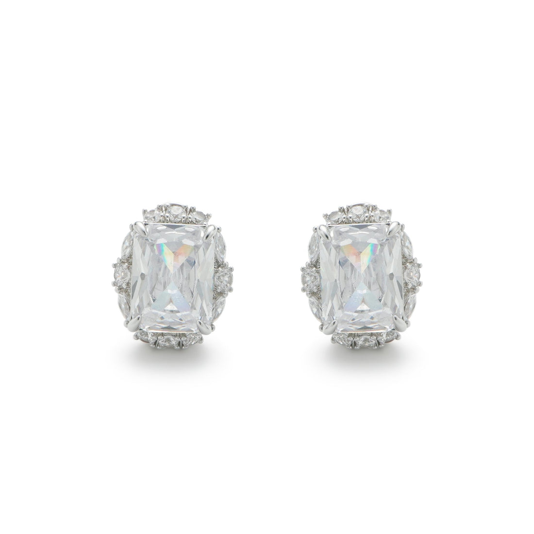 RSNY Princess Square Earrings - R2113A