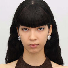 RSNY Princess Square Earrings - R2113A