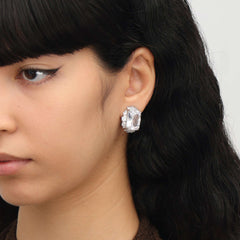 RSNY Princess Square Earrings - R2113A