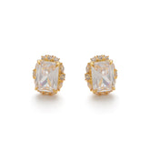 RSNY Princess Square Earrings - R2113B