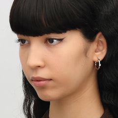 RSNY ring shape earrings - R2029A