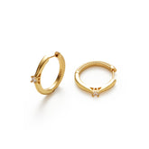RSNY ring shape earrings - R2029B