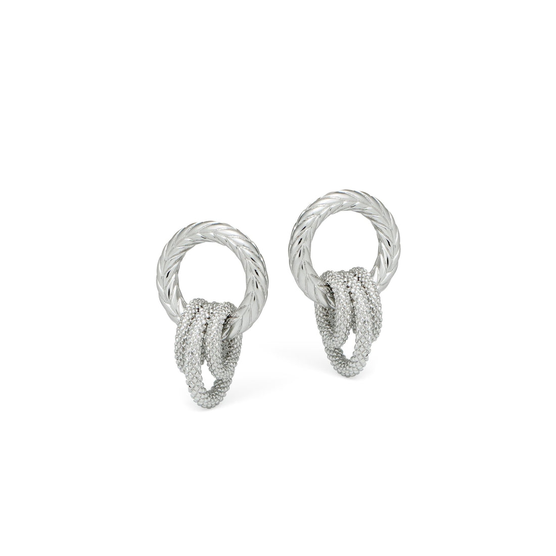 RSNY ring stud earrings - R2057A