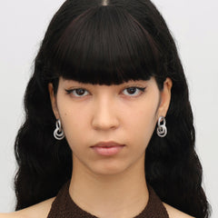 RSNY ring stud earrings - R2057A