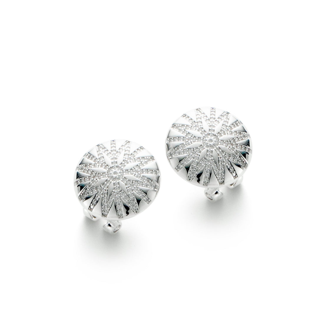 RSNY round diamond stud earrings - R2099A