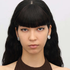 RSNY round diamond stud earrings - R2099A