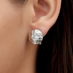 RSNY round diamond stud earrings - R2117A