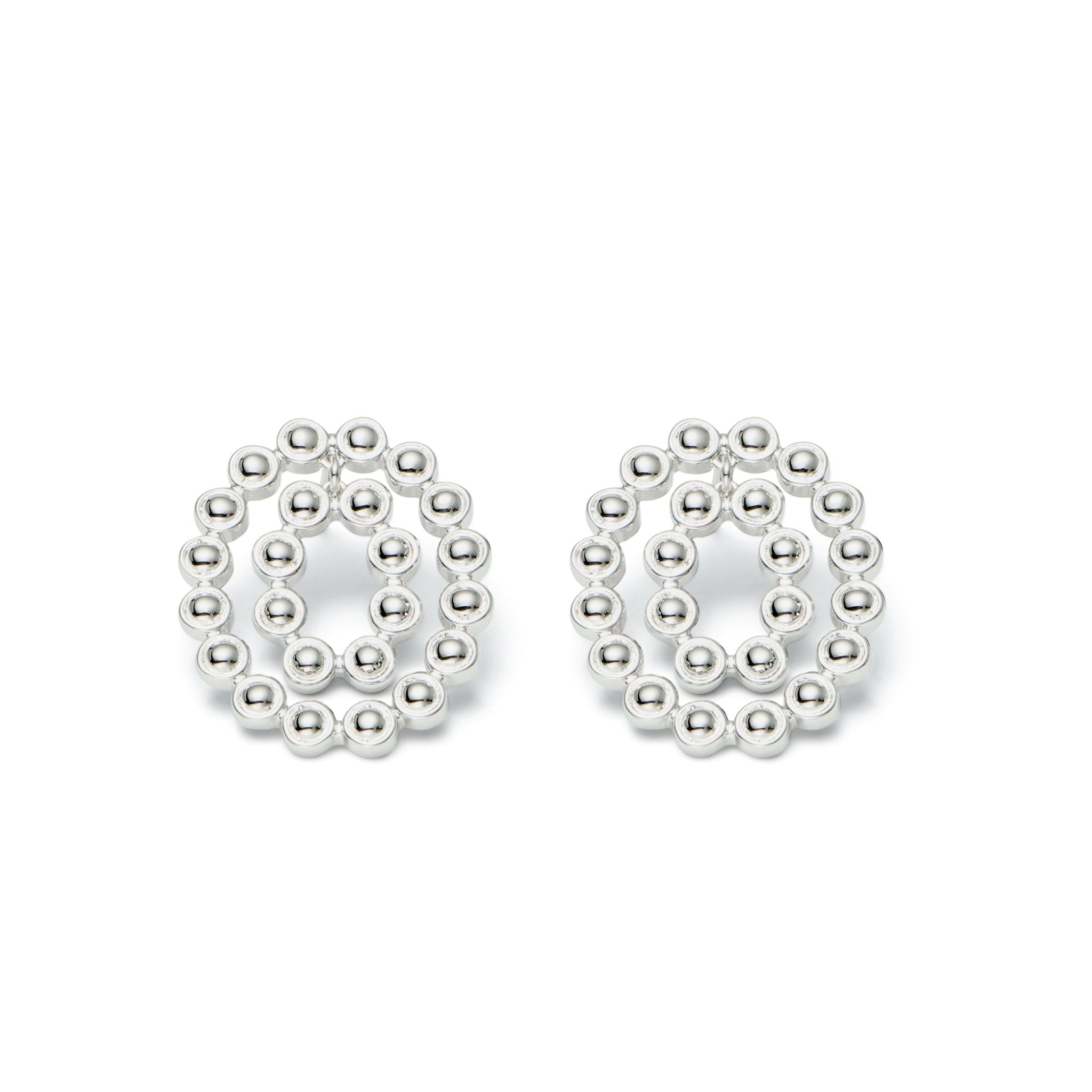 RSNY round ring smart stud earrings - R2120A