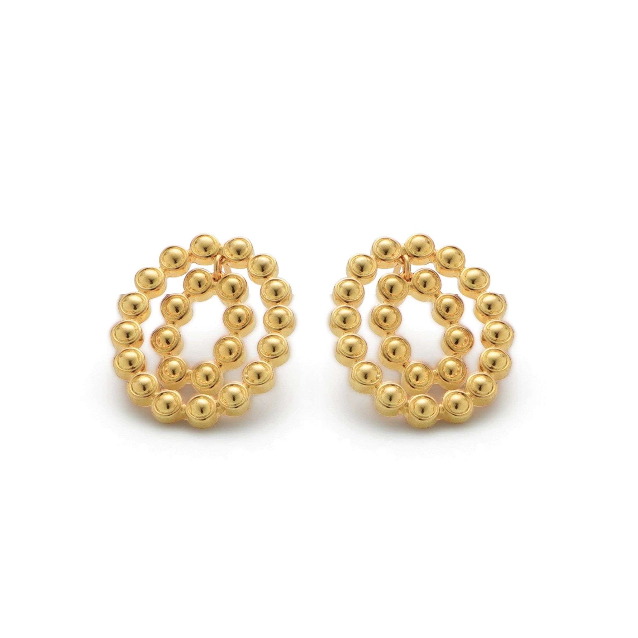 RSNY round ring smart stud earrings - R2120B