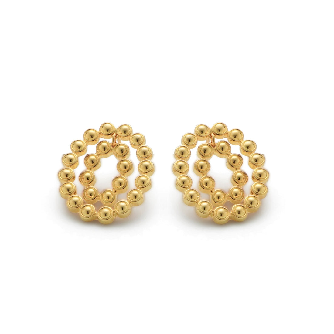 RSNY round ring smart stud earrings - R2120B
