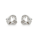 RSNY Ruffled Earrings - R2212A