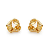 RSNY Ruffled Earrings - R2212B