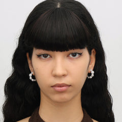 RSNY Shiny Ball Earrings - R2096A