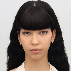 RSNY Shiny Heart Earrings - R2200B